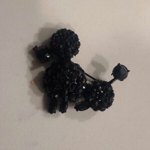 Vintage poodle brooch from Nina Capri
